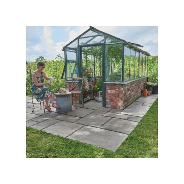 BRADSTONE OLD TOWN ECO EVOLVE PATIO KIT 3000 x 2400 x 30mm (7.2m2) SILVER GREY 23417
