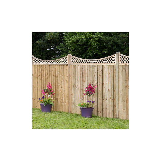 ZEST HILLSIDE CONCAVE TRELLIS 1.83 x 0.28/0.14m 00415