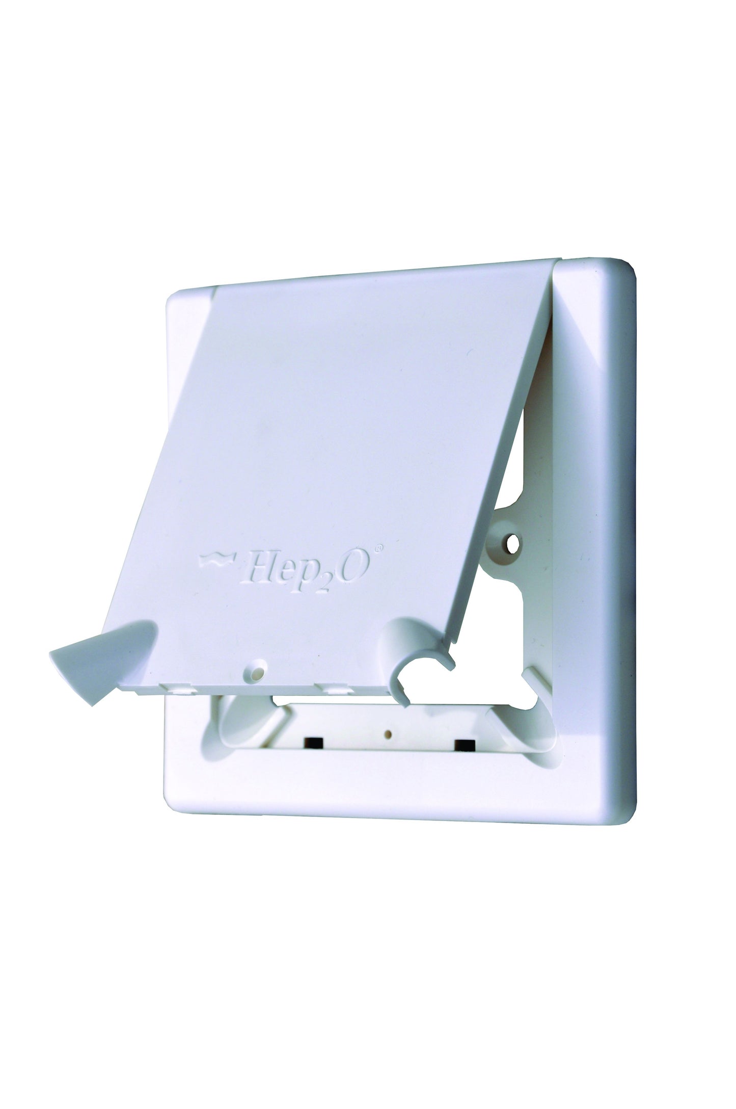 HEP2O RADIATOR OUTLET COVER WITH FLAP WHITE HX113