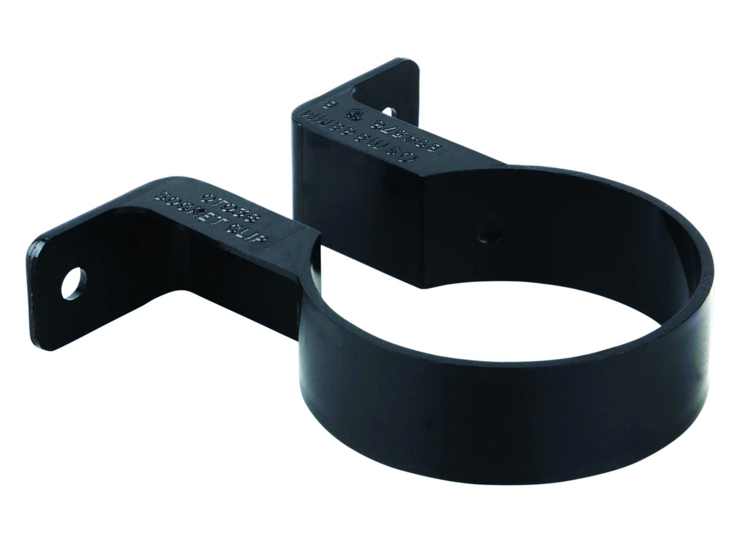 OSMA 0T038 ROUND PVCU SOCKET BRACKET 68mm 0T038B BLACK