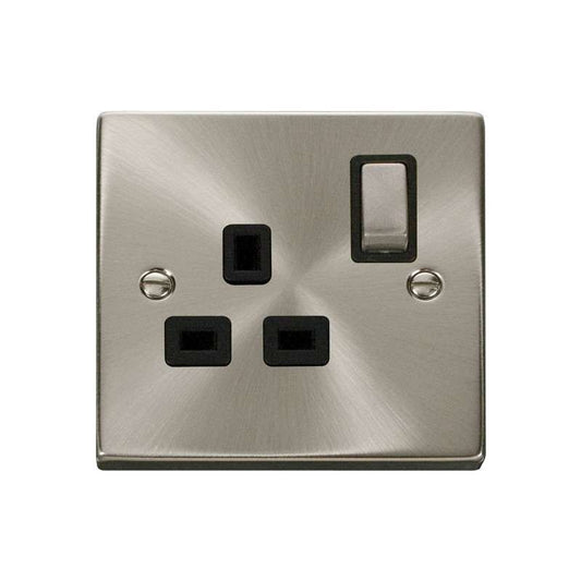 CLICK VPSC535BK SOCKET DP 1G SWD 13A