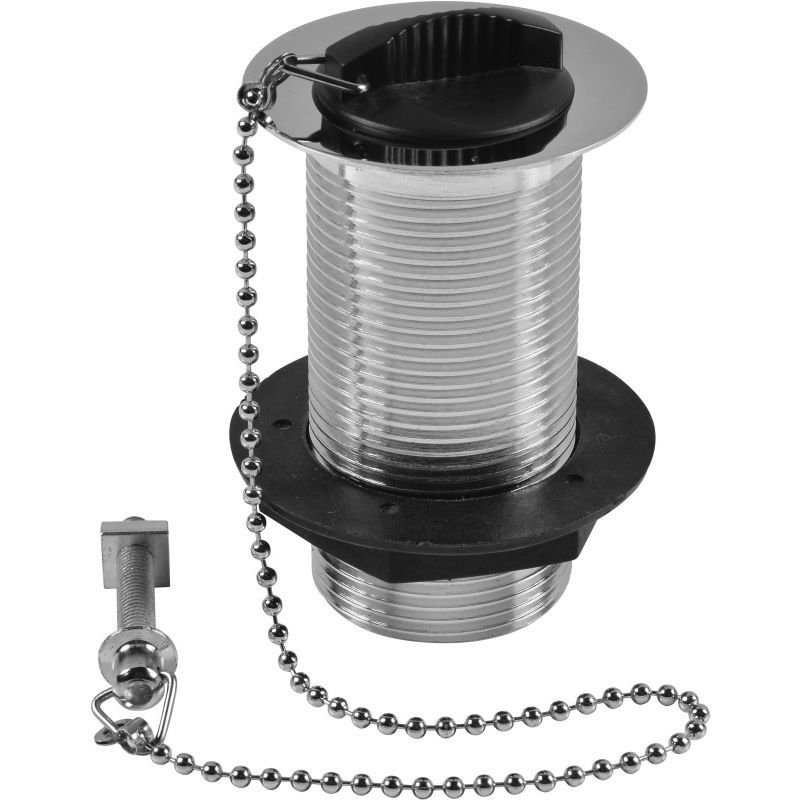 WIRQUIN BASIN WASTE UNSLOTTED CHAIN/STAY 1.1/4" WBK01CP 30120603