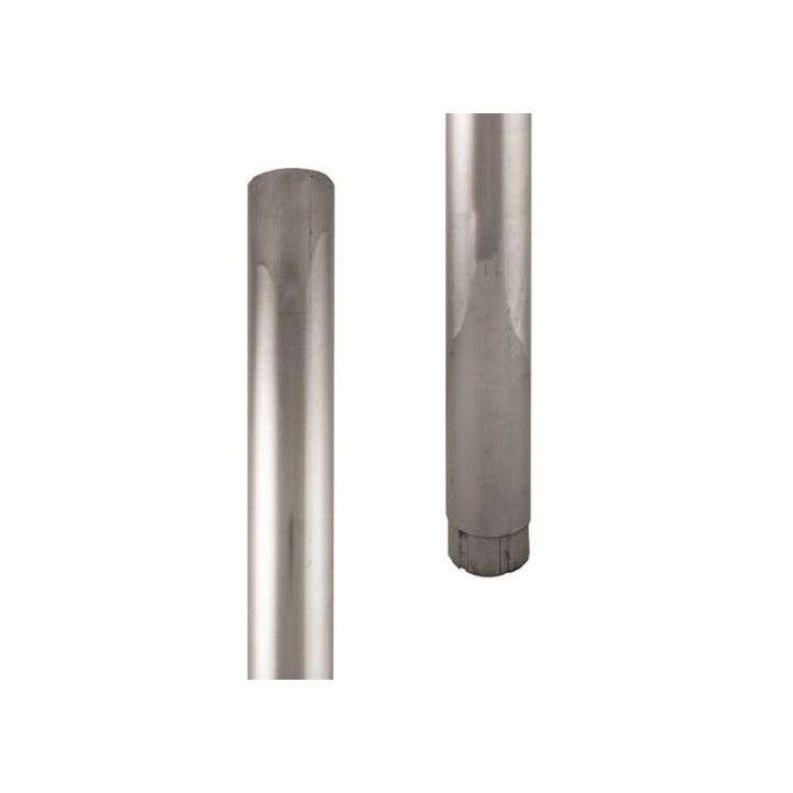 LINDAB MAGESTIC DOWNPIPE 87mm x 3m SROR GALVANISED 9817