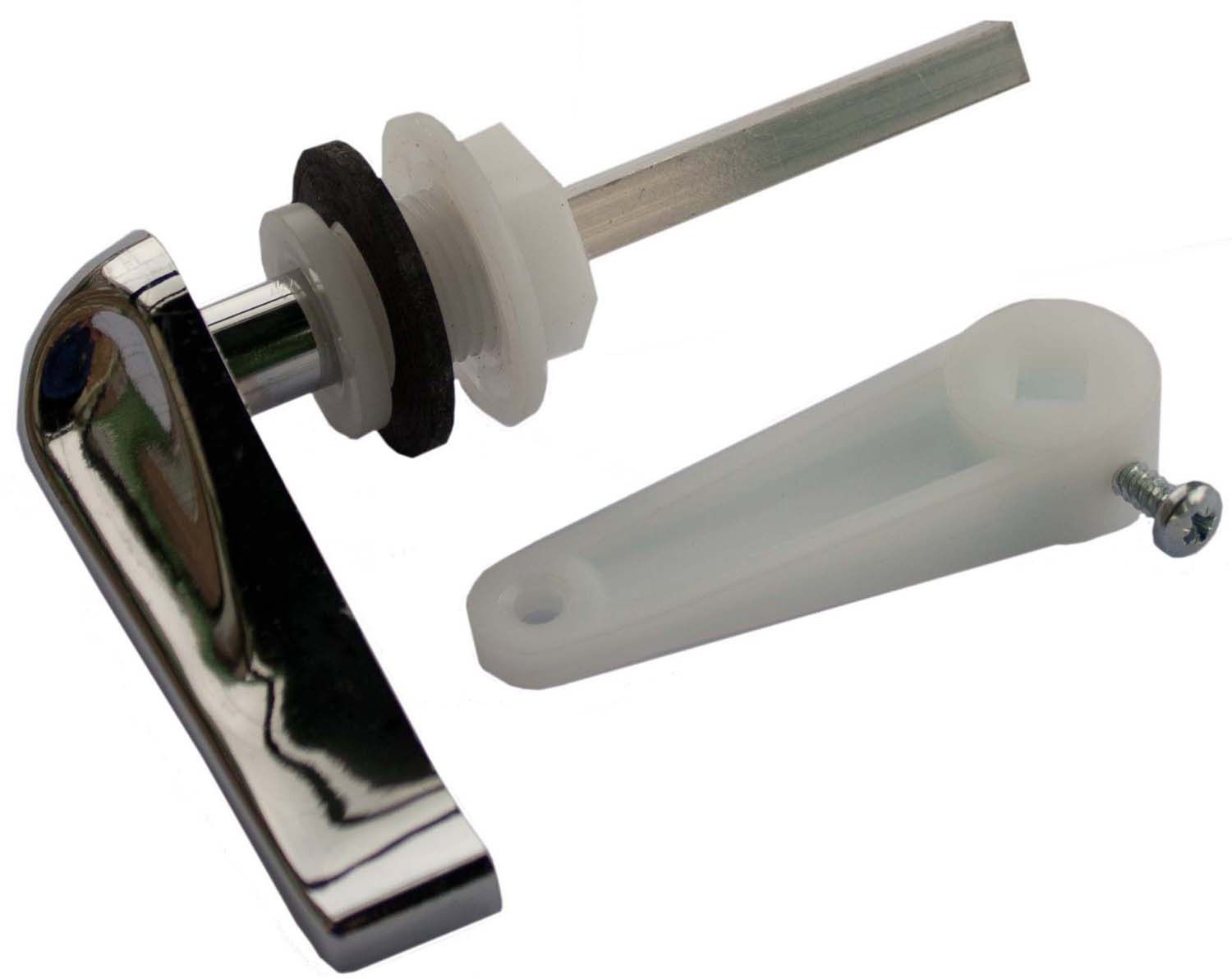 EMBRASS CISTERN LEVER E-TYPE FINGER-TIP TYPE 345635-PAC