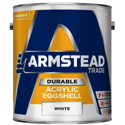 ARMSTEAD DURABLE ACRYLIC EGGSHELL READY TINT 5l HEATHER