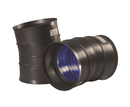 POLYPIPE RIDGIDRAIN BEND DOUBLE SOCKET 150mm x 30deg BRD150X30