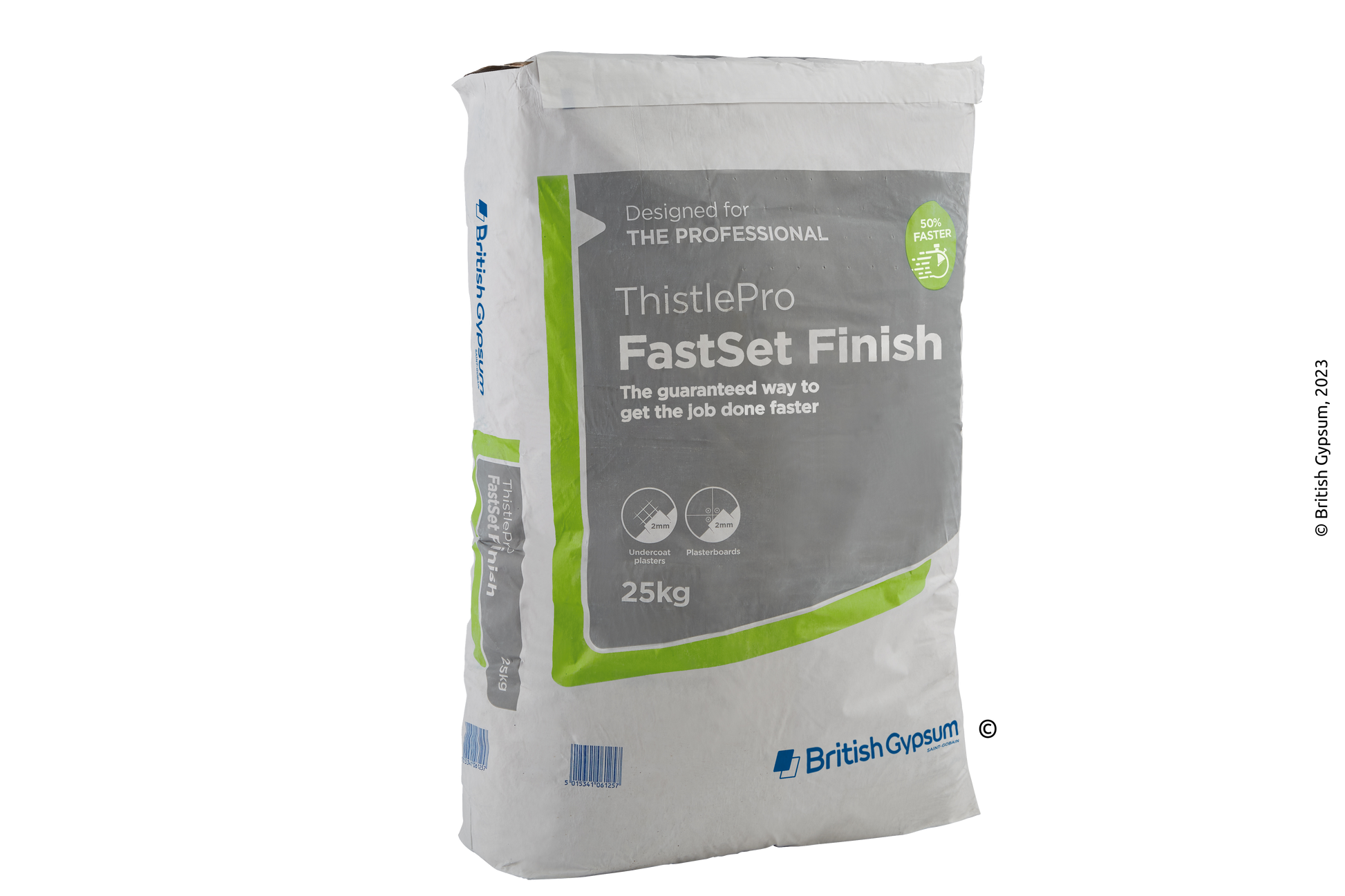 BRITISH GYPSUM GYPSUM THISTLEPRO FASTSET FINISH BAG 25kg 30814/7