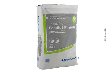 BRITISH GYPSUM GYPSUM THISTLEPRO FASTSET FINISH BAG 25kg 30814/7