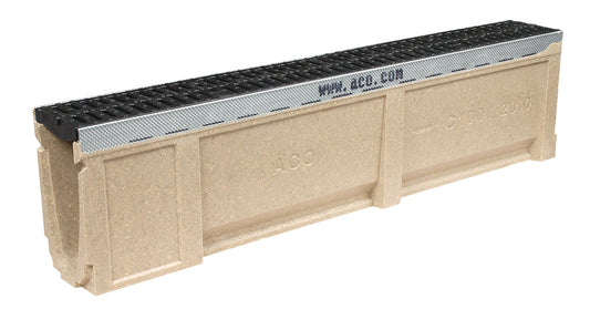 ACO CIVICDRAIN 20.0 CHANNEL + GRATE 1000mm 25012