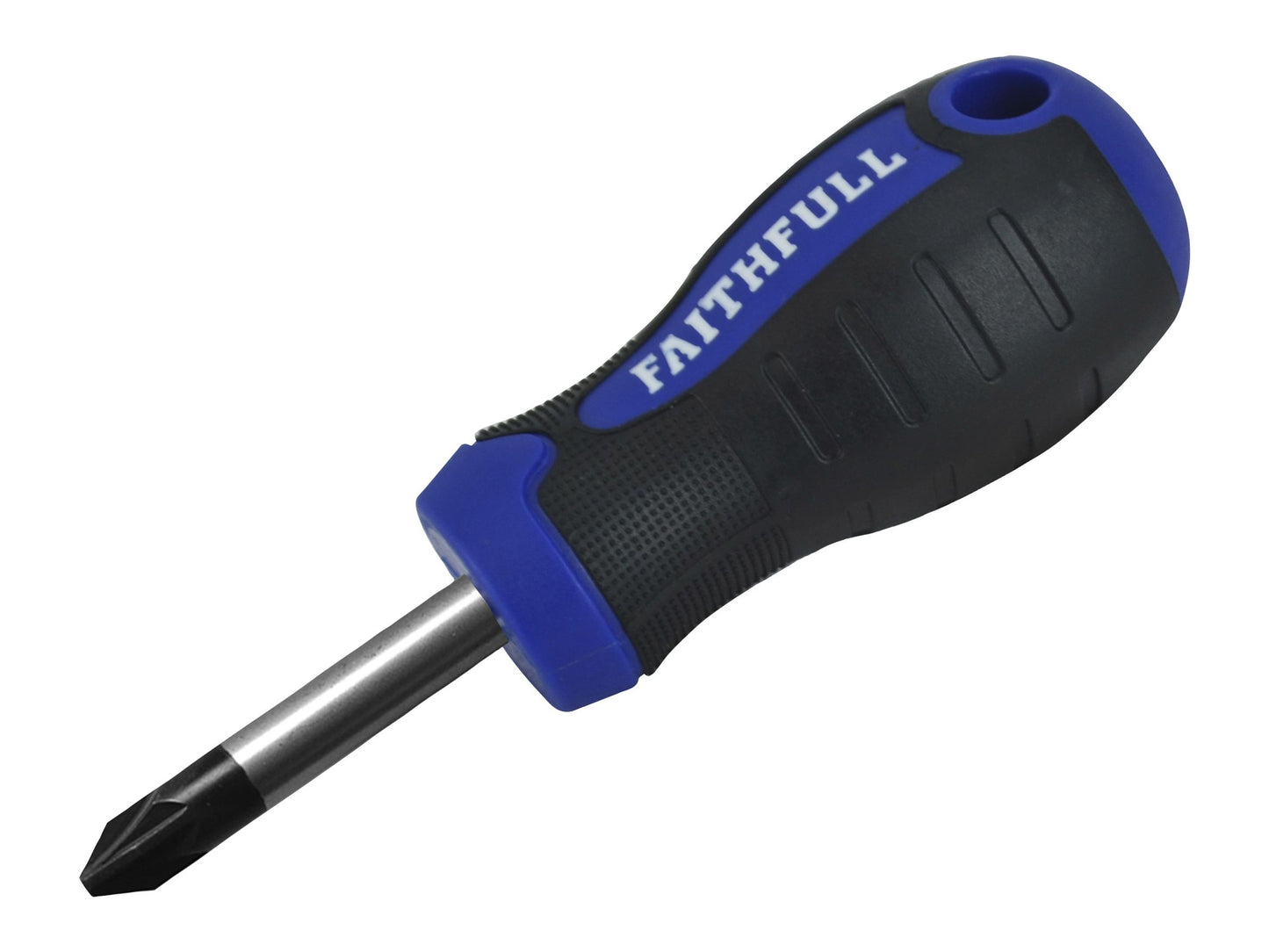 FAITHFULL FAISDPZ2S POZI STUBBY SCREWDRIVER 2 x 38mm