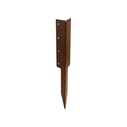PERRY DOUBLE SLEEPER CORNER SUPPORT SPIKE BROWN 47140000BR