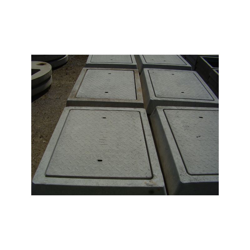 CPM CONCRETE TOP SECTION FOR METAL COVER & FRAME 750 x 600 x 50mm (44kg) H7560TOP