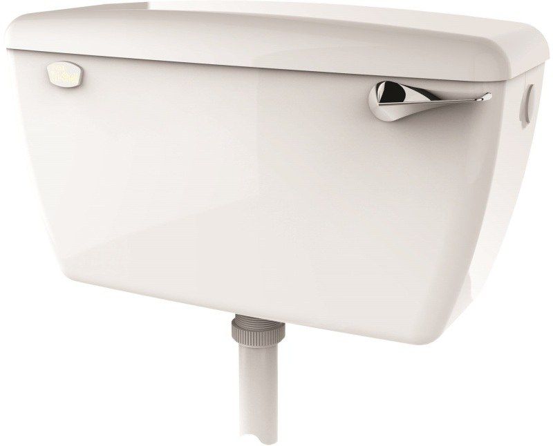 DUDLEY TRIWELL HIGH LEVEL CISTERN SISO WHITE 313510