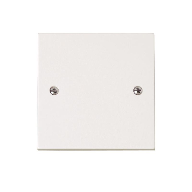 CLICK PRW060 BLANKING PLATE 1GANG WHITE