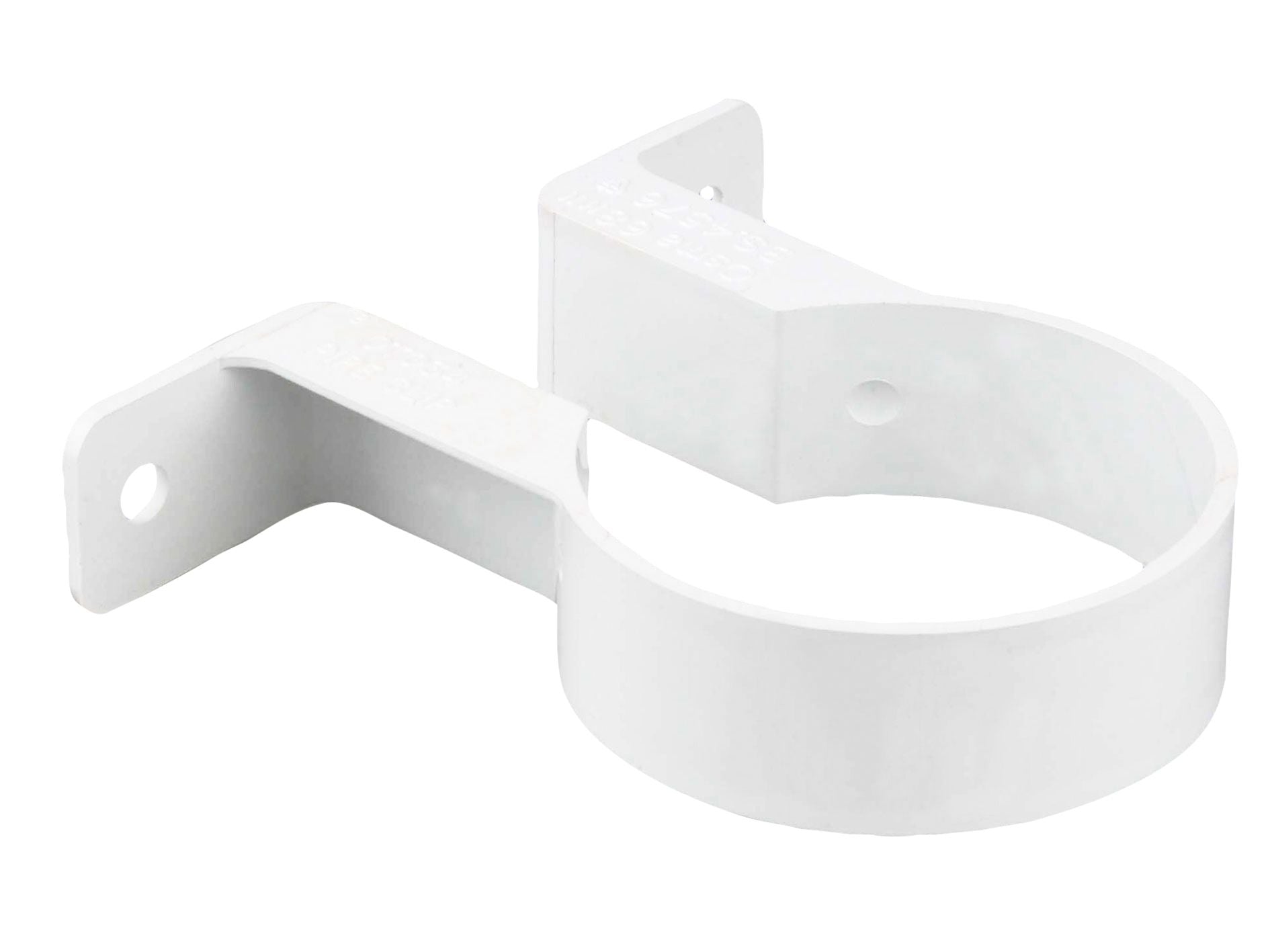 OSMA 0T034 ROUNDLINE PIPE BRACKET 68mm 0T034W WHITE