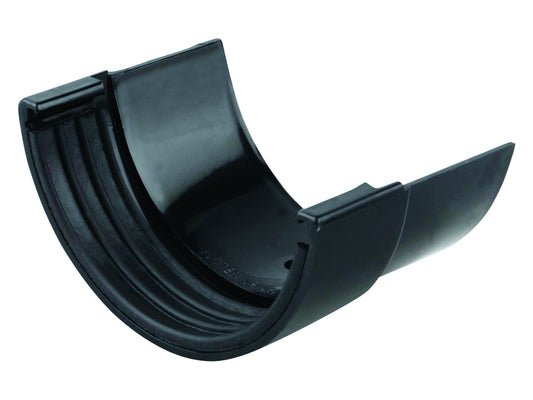 OSMA 0T008 ROUND PVCU CONNECTOR TO CAST IRON HR GUTTER 112mm 0T008B BLACK