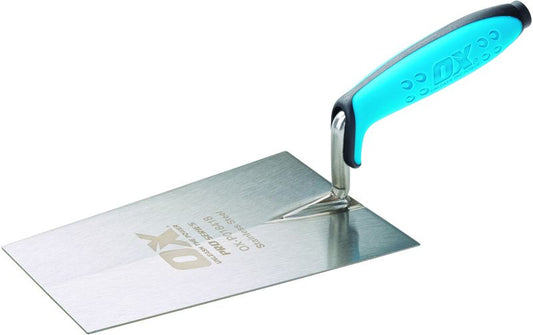 OX-P018418 PRO BUCKET TROWEL 180mm STAINLESS STEEL