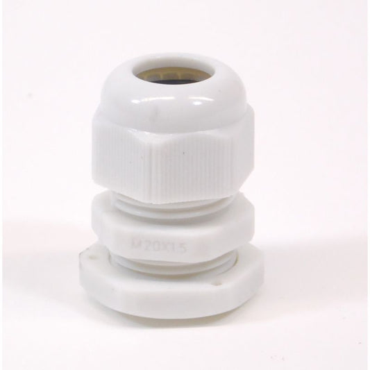 EUROPA M20DW DOME CABLE GLAND 6-12MM WH