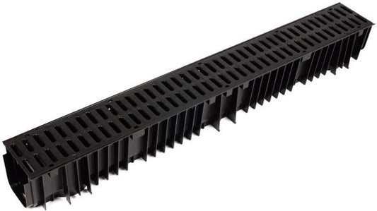 CLARK DRAIN DOMESTIC CHANNEL A15 C/W SLOTTED POLYPROPYLENE GRATING CD422/96