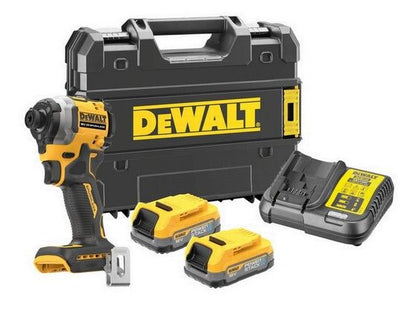 DeWalt 18V Xr Brushless Ultra Compact Impact Driver Kit 2Xcompact Powe | DCF850E2T-GB