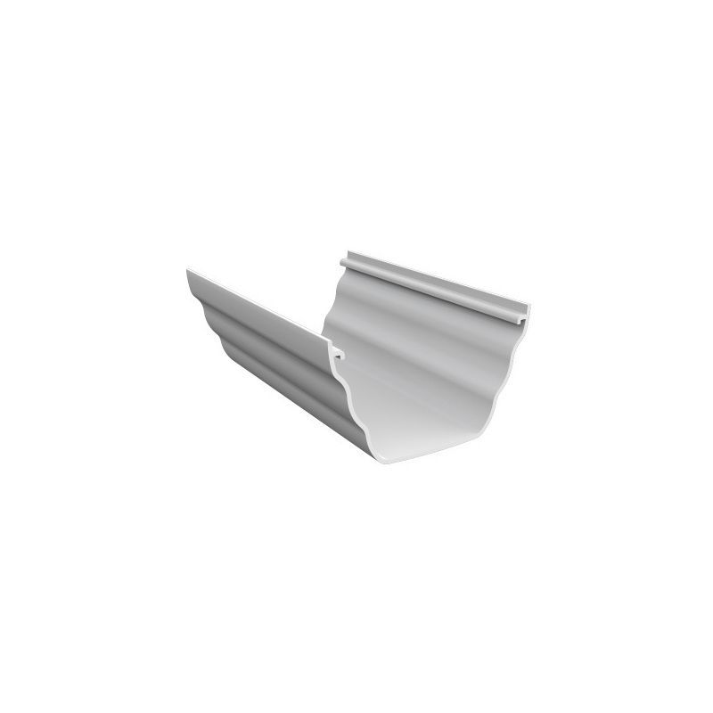 FREEFLOW OGEE GUTTER 4m WHITE FOG400