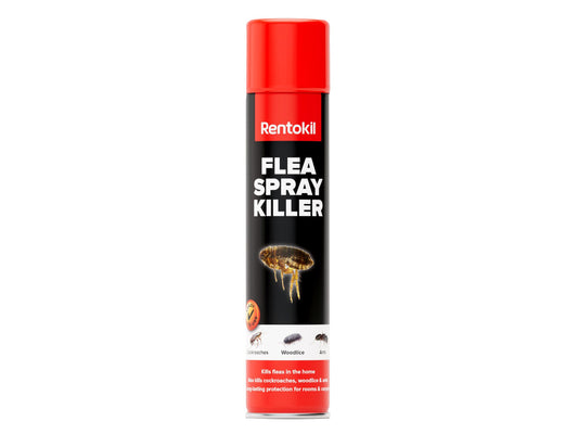 RENTOKIL RKLFSF201 FLEA KILLER SPRAY 300ml