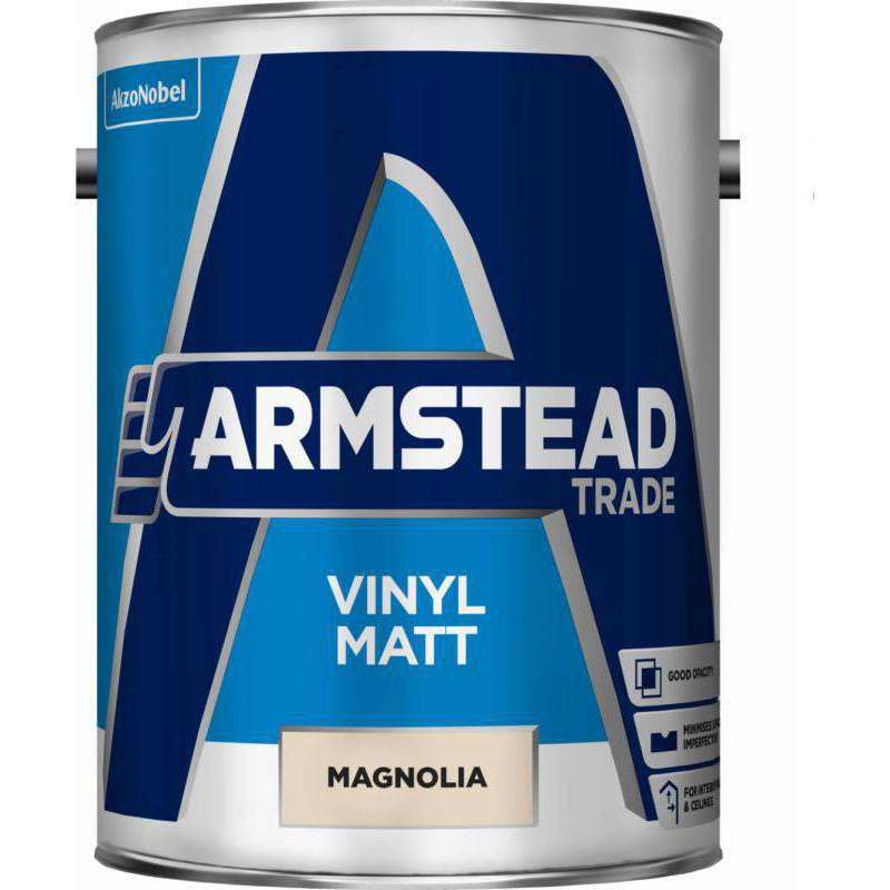 ARMSTEAD TRADE VINYL MATT EMULSION 5l MAGNOLIA 5218675