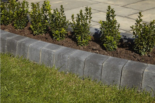 BRETT HIGH KERB 150 x 100 x 200mm CHARCOAL (CLIFFE & POOLE) HK99CL