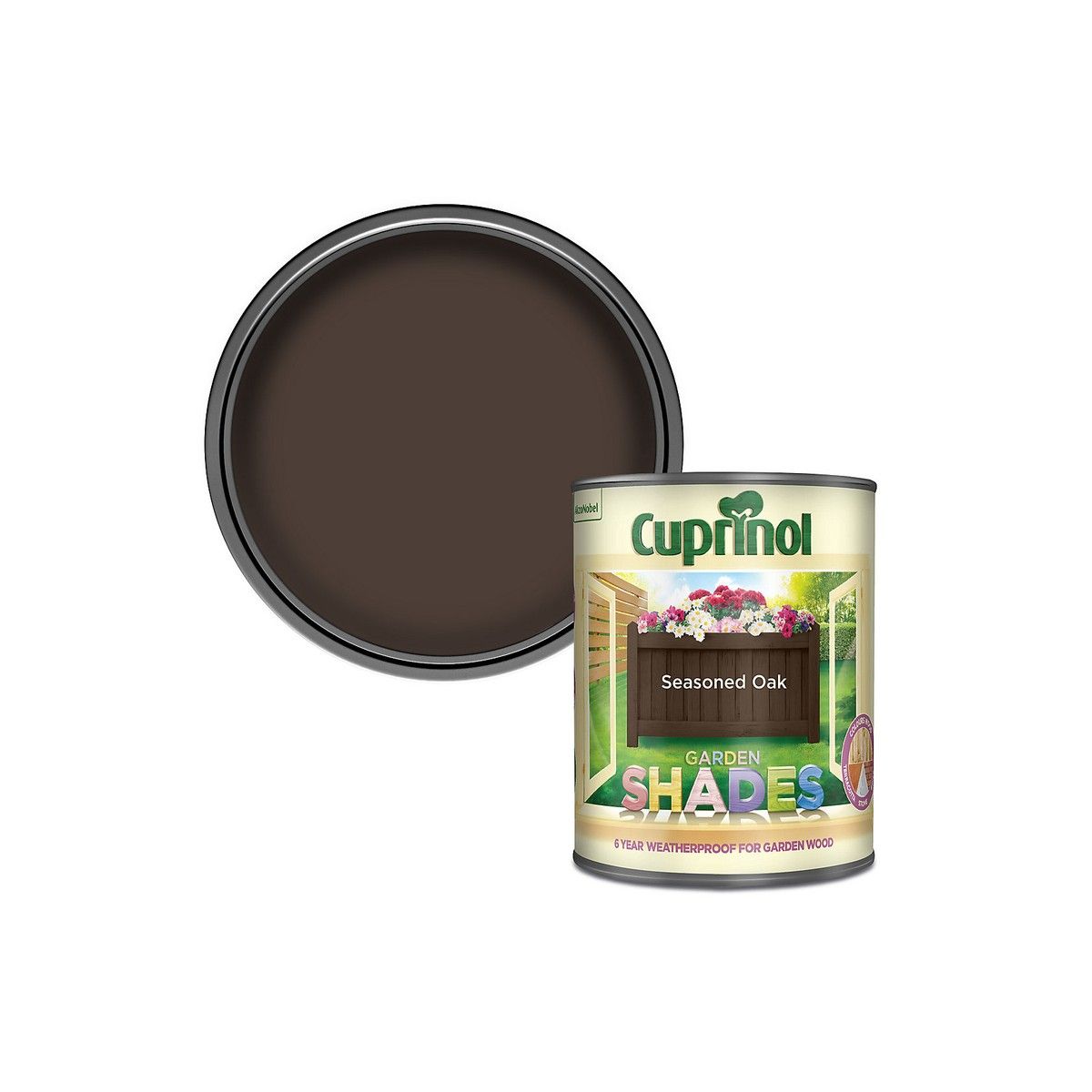 CUPRINOL GARDEN SHADES PAINT 1l SEASONED OAK 5092607