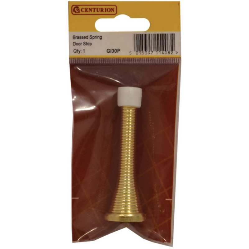 CENTURION GI30P ELECTRO BRASSED SPRING DOOR STOP