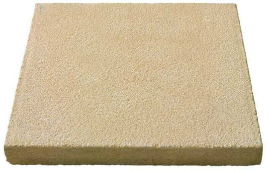 BRETT CHAUCER TEXTURED PAVING 600 x 600 x 35mm BUFF CUBL35BF
