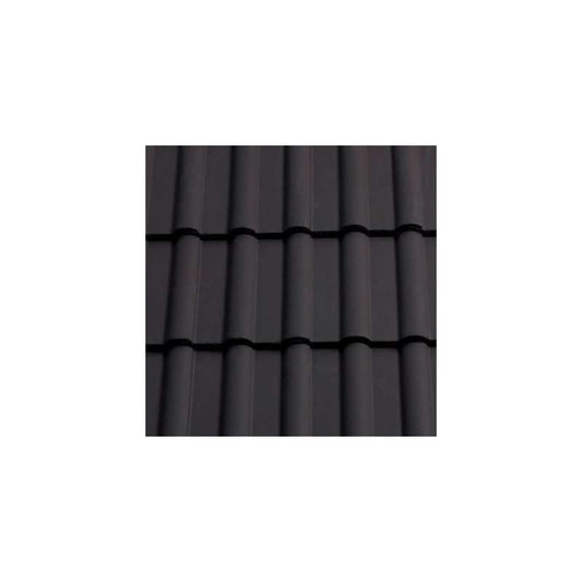Sandtoft Double Roman Tile Dark Grey Smooth