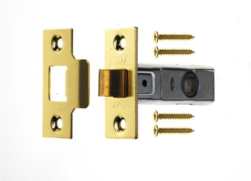 ERA TUBULAR LATCH 3" BRASS PRINTED P/BAG 189-32