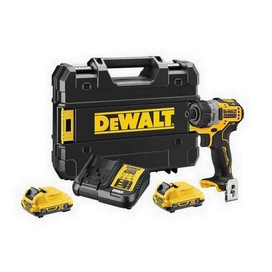 DeWalt 12V Brushless Screwdriver With 2 x 2.0ah Batteries | DCF601D2-GB