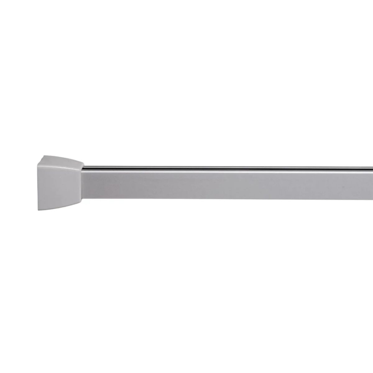 CROYDEX GP85200 PROFILE 800 STRAIGHT SHOWER RAIL 1830mm SILVER