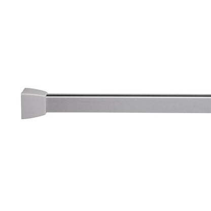 CROYDEX GP85200 PROFILE 800 STRAIGHT SHOWER RAIL 1830mm SILVER