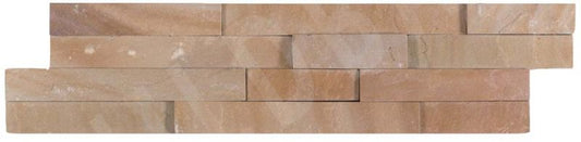 BRADSTONE NATURAL SANDSTONE SLIPS 650 x 150 x 17-30mm SUNSET BUFF (PACK OF 6) 22786