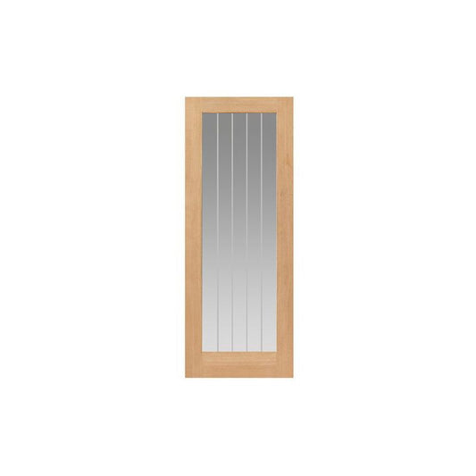 JBK THAMES UNFINISHED 1 LIGHT INT OAK DOOR 1981 x 686mm OTHA1L23