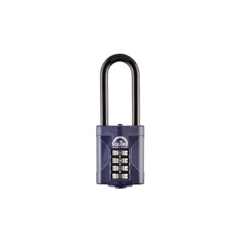 SQUIRE DIE CAST BODY EXTRA LONG SHACKLE SHACKLE 50mm CP50/2.5