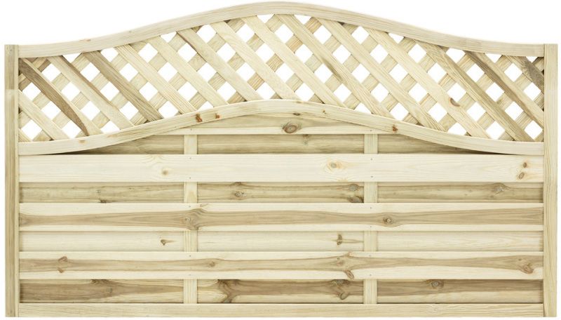 GRANGE ELTMLPAN11 ELITE ST MELOIR FENCE PANEL 1.05 x 1.8m GREEN