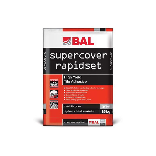 YTC BARSSC15 BAL RAPID SET SUPERCOVER 15kg