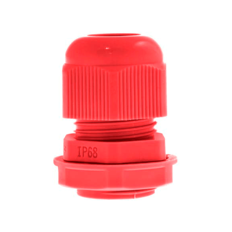 UNICRIMP DOME TOP GLAND 20mm RED QCGM20RED