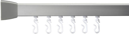 CROYDEX GP85400 SHOWER CURTAIN RAIL 2440mm SILVER