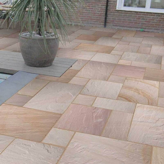 GLOBAL STONE 600 SERIES NATURAL SANDSTONE PROJECT PACK 15.30m2 RAVENNA RASP1530