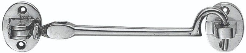 CHROME 6" SILENT PATTERN CABIN HOOK AA62CP/BP