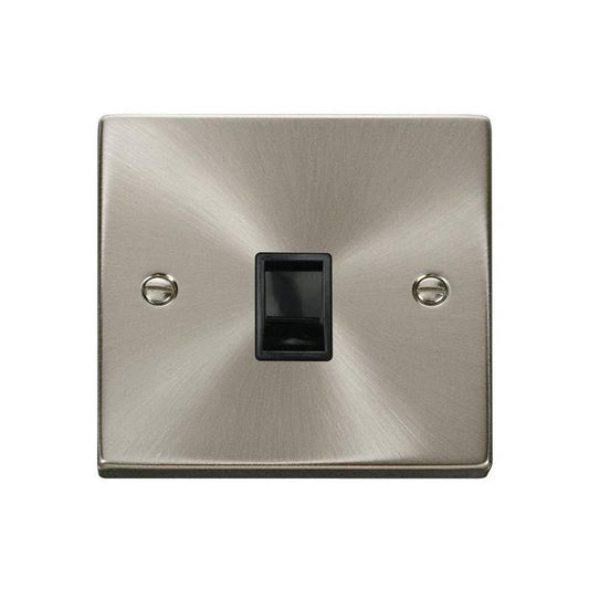 CLICK VPSC115BK SINGLE RJ11 SOCKET (IREL+/USA)