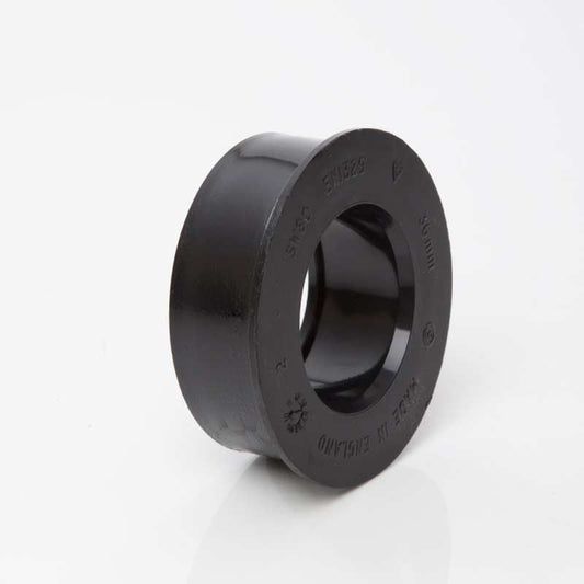 POLYPIPE SOIL SOLVENT BOSS ADAPTOR 32mm SW80 SW80B BLACK