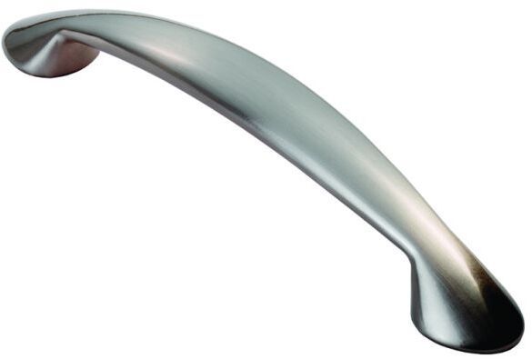 PLATYPUS BOW HANDLE 128mm SATIN NICKEL FTD343SN