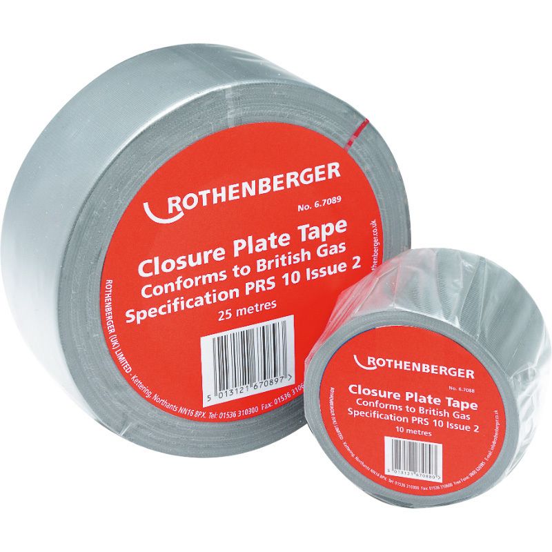 ROTHENBERGER CLOSURE PLATE TAPE 50mm x 25m 67089R