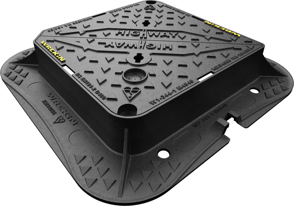WREKIN (A344) COVER & FRAME D400 450 x 450 x 100mm DMT0D4/4545/KH